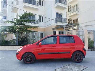 Hyundai Getz 2008 màu đỏ bản full option 1