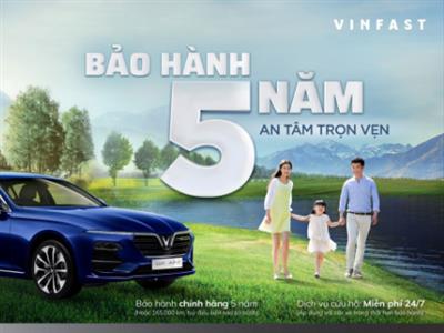 Vinfast Lux A/SA2.0 – Phí trước bạ 0 đồng bảo hành 5 năm