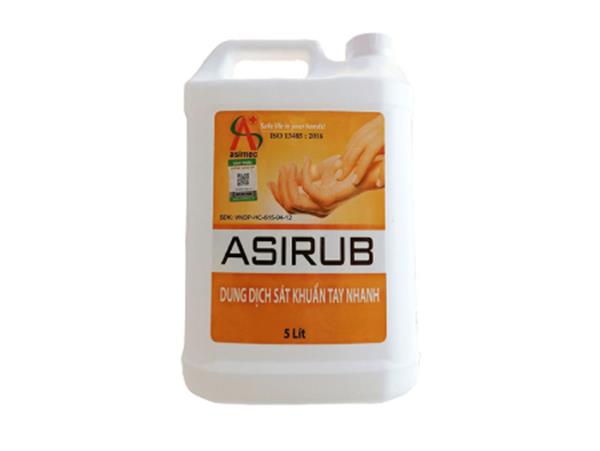 Nước rửa tay khô Asirub can 5L