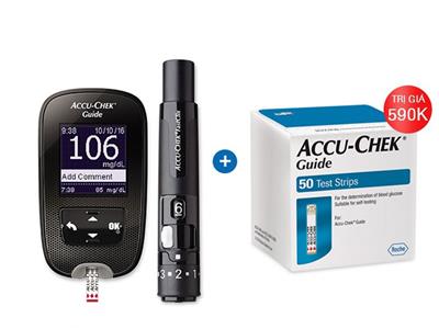 Máy đo đường huyết cao cấp Accuchek Guide 2
