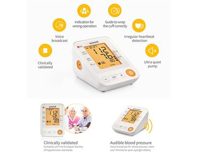 Máy đo huyết áp bắp tay Yuwell YE650D 4
