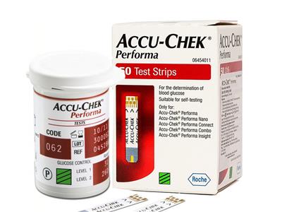 Que thử đường huyết Accucheck Performa 1