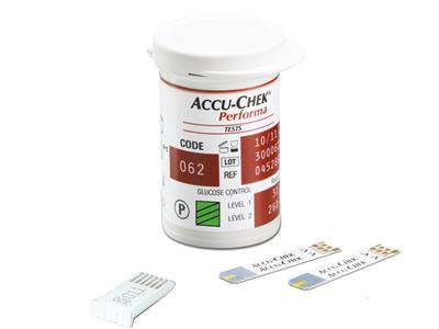 Que thử đường huyết Accucheck Performa 3