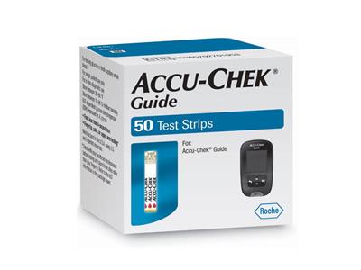 Que thử đường huyết Accucheck Guide 1