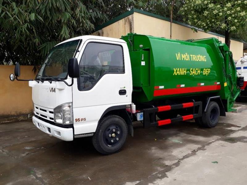 Xe ép rác 5 khối Isuzu 5m3