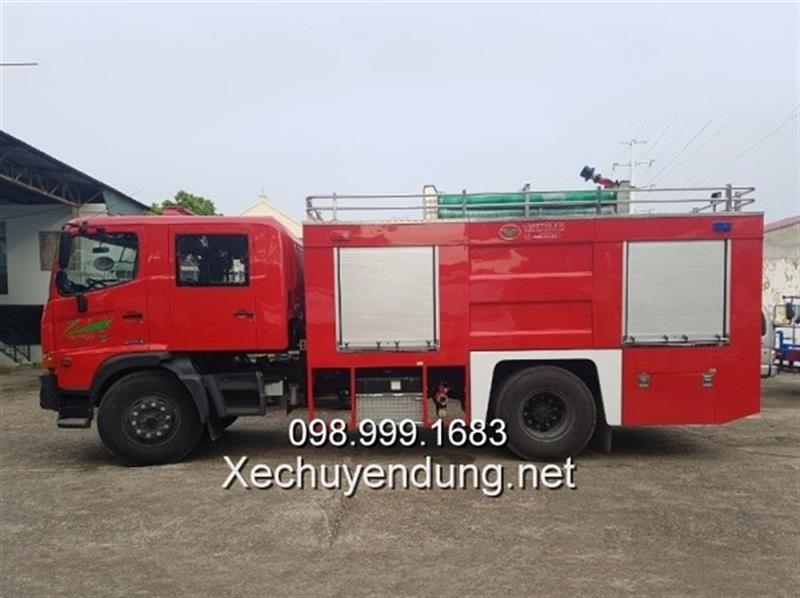 Xe chữa cháy Hino FG8JJSB 6 khối 5 khối nước 1 khối bọt