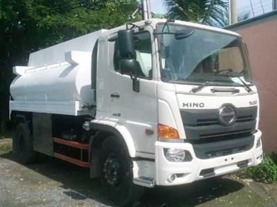 Xe téc chở xăng dầu Hino FG 11 khối (11m3) lắp bơm cấp lẻ lưu động