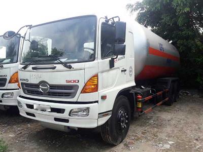 Xe bồn chở LPG 22 khối Hino FL 22m3 lắp bơm cấp lẻ lưu động