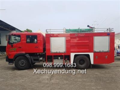 Xe chữa cháy Hino FG8JJSB 6 khối 5 khối nước 1 khối bọt