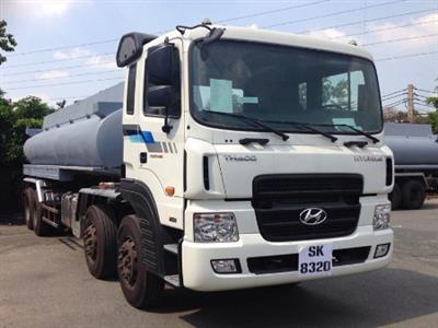 Xe téc chở xăng dầu Hyundai HD170 15 khối
