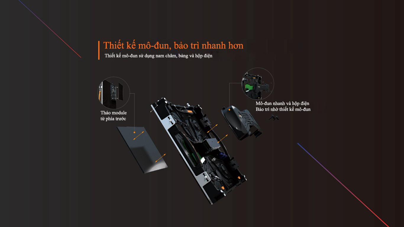 Màn hình LED sự kiện dòng DW hãng Absen 4