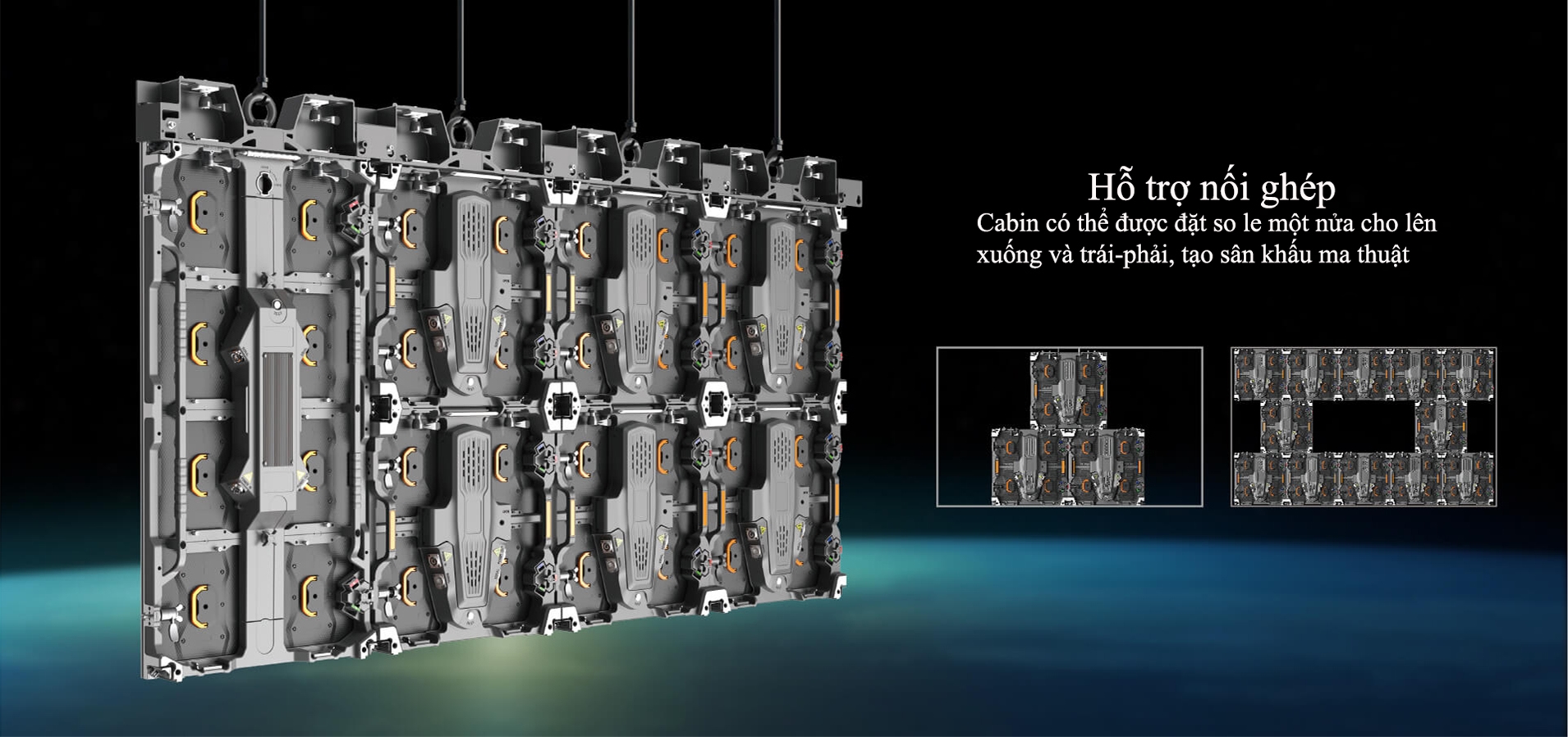 Màn hình LED sự kiện dòng Wing Plus của hãng Esdled 6