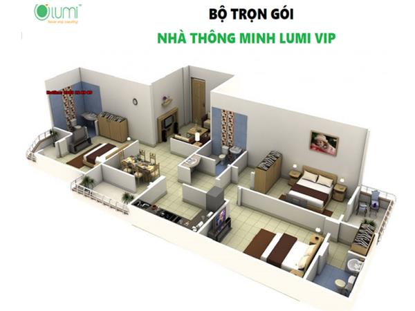 Chung cư thông minh Lumi VIP 3 phòng ngủ