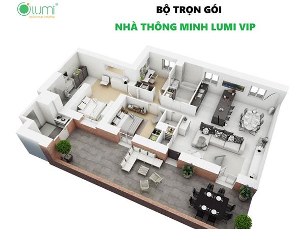 Chung cư thông minh Lumi VIP 2 phòng ngủ