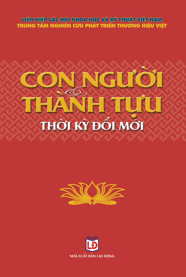 Bìa trước cuốn sách Con người & thành tựu thời kỳ đổi mới