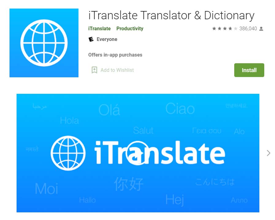  iTranslate