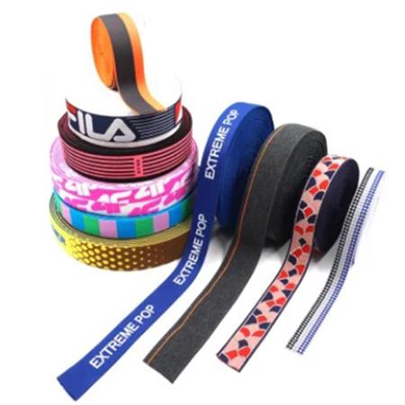 Dệt jacquard lưng thun cho quần lót Logo Nylon