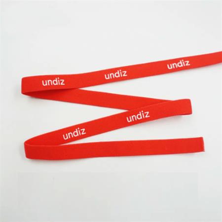 Dây thun Jacquard Spandex Elastic Logo silicone tùy chỉnh
