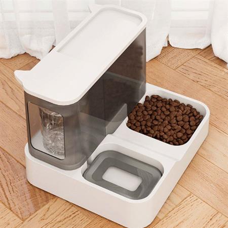 Bình phân phối nước và thức ăn cho mèo