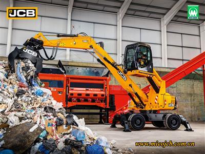 Các dòng máy xúc đào bánh lốp JCB