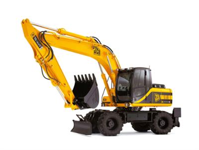 Máy xúc đào bánh lốp JCB JS200W