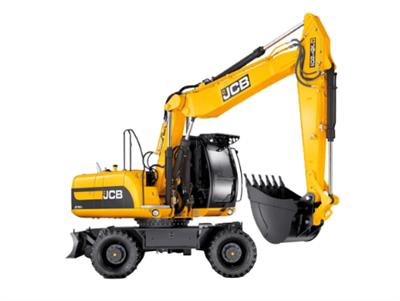 Máy xúc đào bánh lốp JCB JS160W