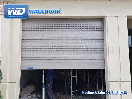 Các công trình sử dụng cửa cuốn khe thoáng Walldoor