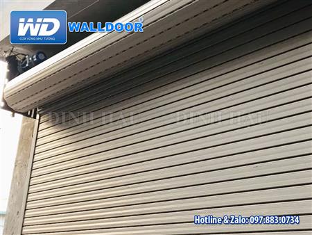 Các công trình sử dụng cửa cuốn khe thoáng Walldoor